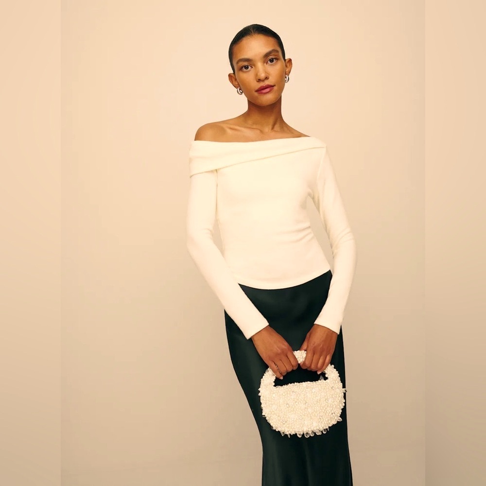 Reformation Elio Knit Top